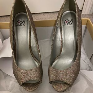 Sparkly heels
